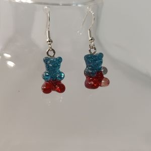 Gummy Bear Dangle Earrings | Festival Earrings | Cute Earrings